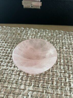 Mini Rose Quartz Bowl